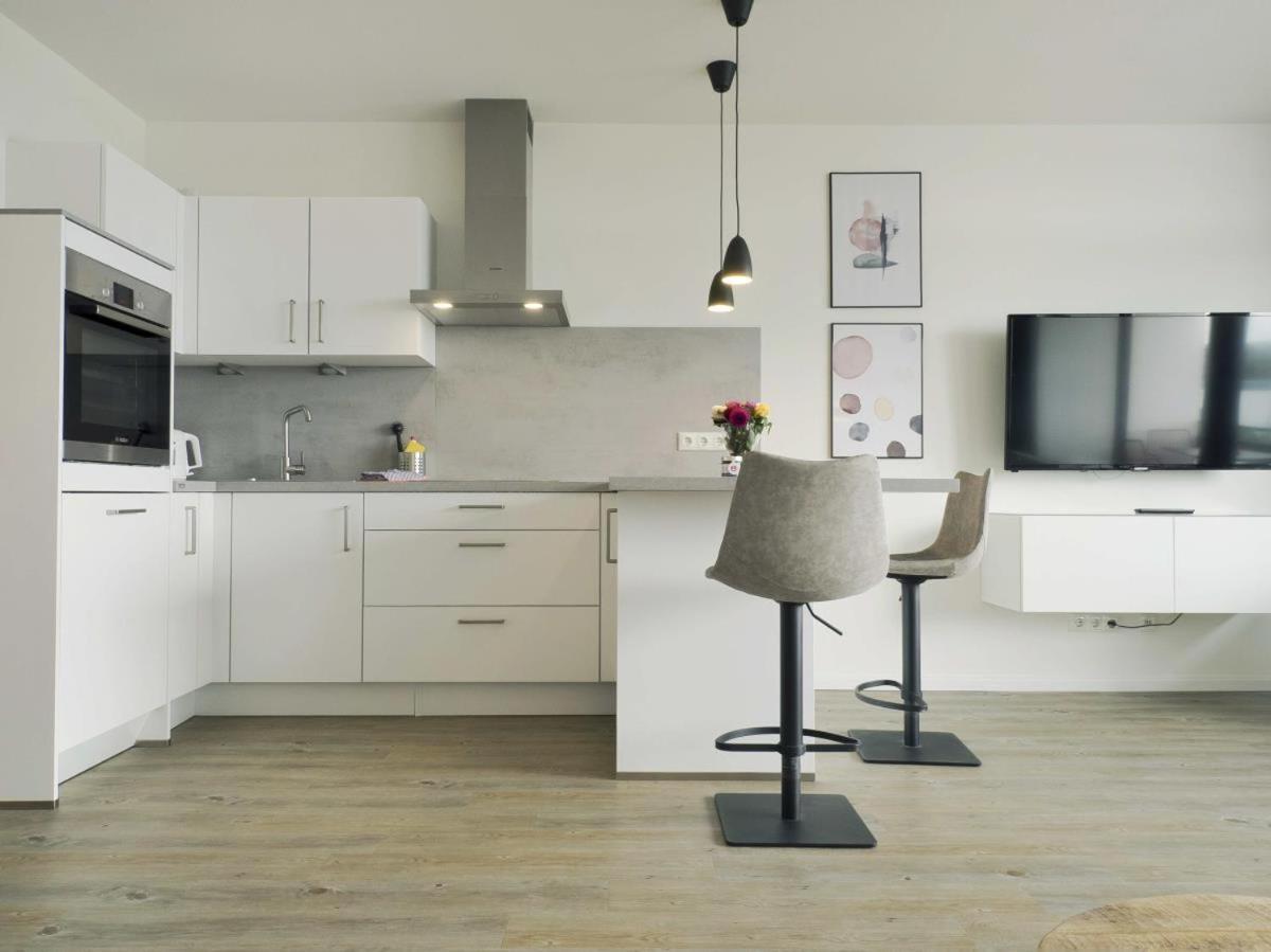 Traumhaftes Strand-Apartment Mit Meerblick Staberdorf 외부 사진